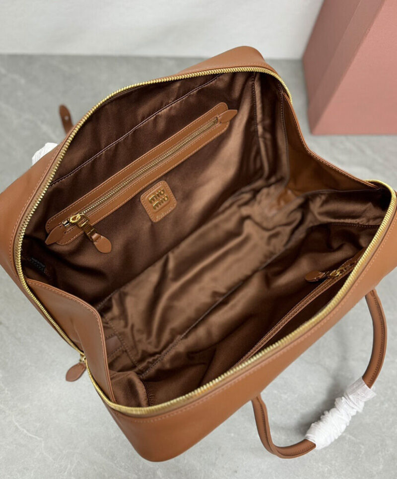 Miumiu Leather Top-handle Bag 5BB117